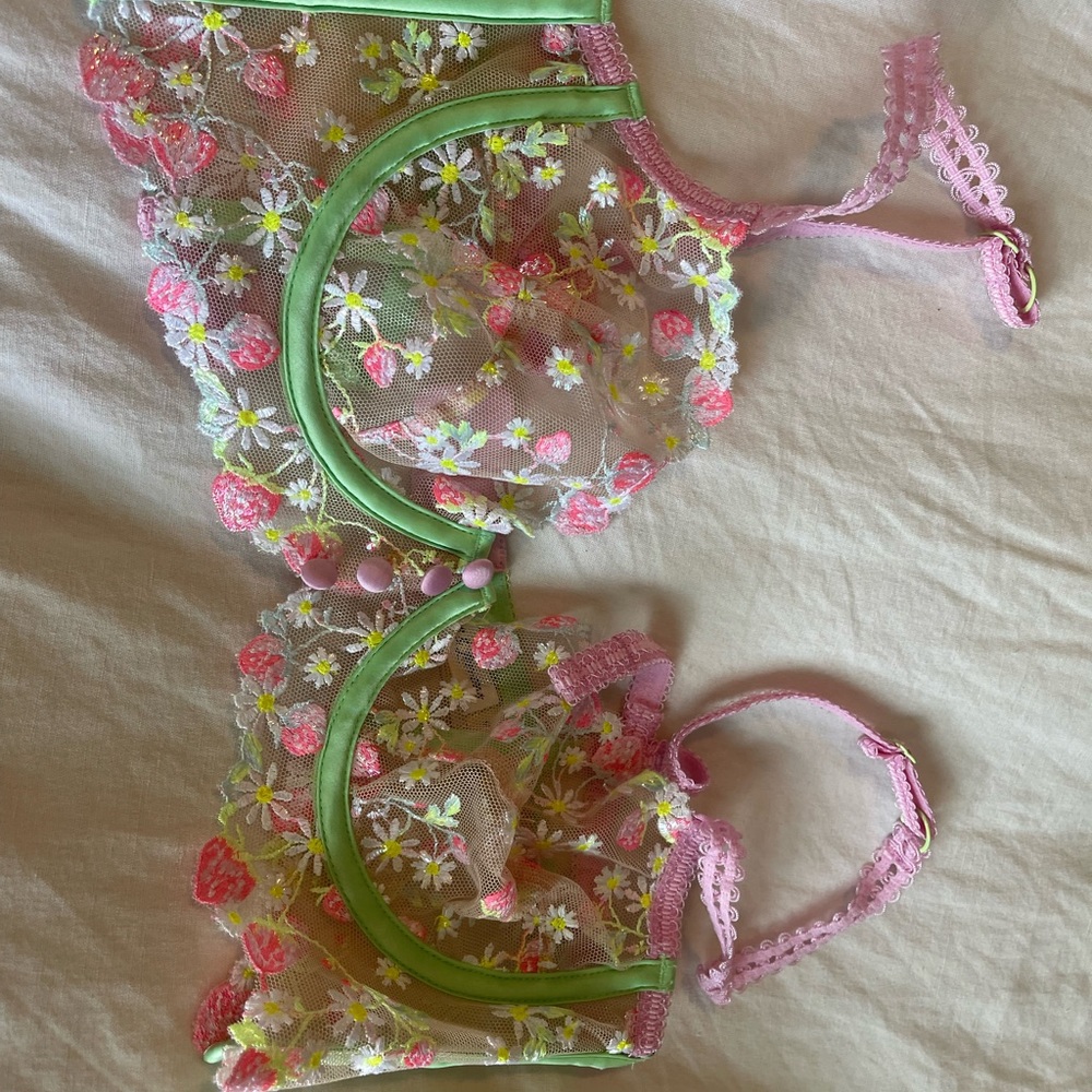 For Love and Lemons Tutti Fruiti Bra
